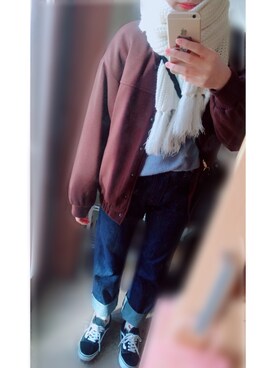 さかながおさん（レディース・166cm）の冬コーディネート