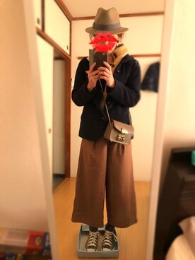 えもさん（レディース・165cm）の冬コーディネート
