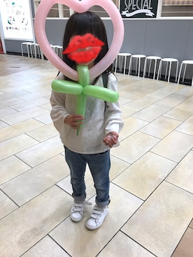 えもさん（キッズ・120cm）の春コーディネート