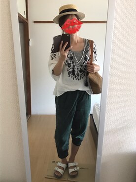 えもさん（レディース・165cm）の春コーディネート