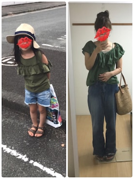 えもさん（レディース・165cm）の夏コーディネート