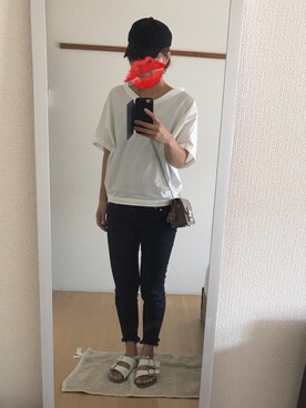 えもさん（レディース・165cm）の夏コーディネート