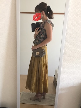 えもさん（レディース・165cm）の夏コーディネート