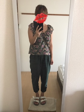 えもさん（レディース・165cm）の夏コーディネート