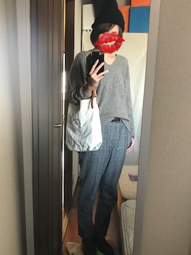 えもさん（レディース・165cm）の秋コーディネート