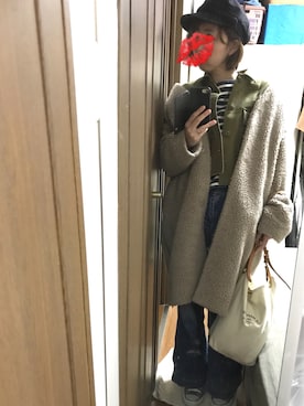 えもさん（レディース・165cm）の冬コーディネート