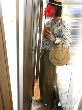 えもさん（レディース・165cm）の春コーディネート