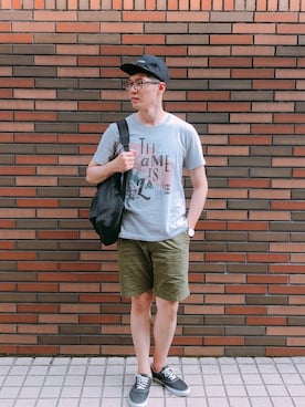 「newtaipeicity」｜哲北榮治さん（メンズ・175cm）の春コーディネート
