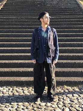 gincoさん（メンズ・168cm）の冬コーディネート