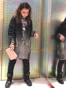 KOKORO.Iさん(レディース・148cm)の冬コーディネート