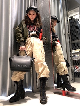 KOKORO.Iさん(レディース・148cm)の冬コーディネート