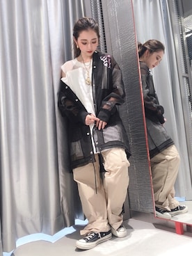 KOKORO.Iさん（レディース・148cm）の春コーディネート