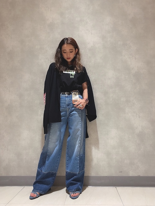 Kokoro I Diesel アミュプラザ鹿児島 Dieselのtシャツ カットソーを使ったコーディネート Wear