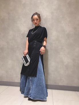 KOKORO.Iさん（レディース・148cm）の夏コーディネート