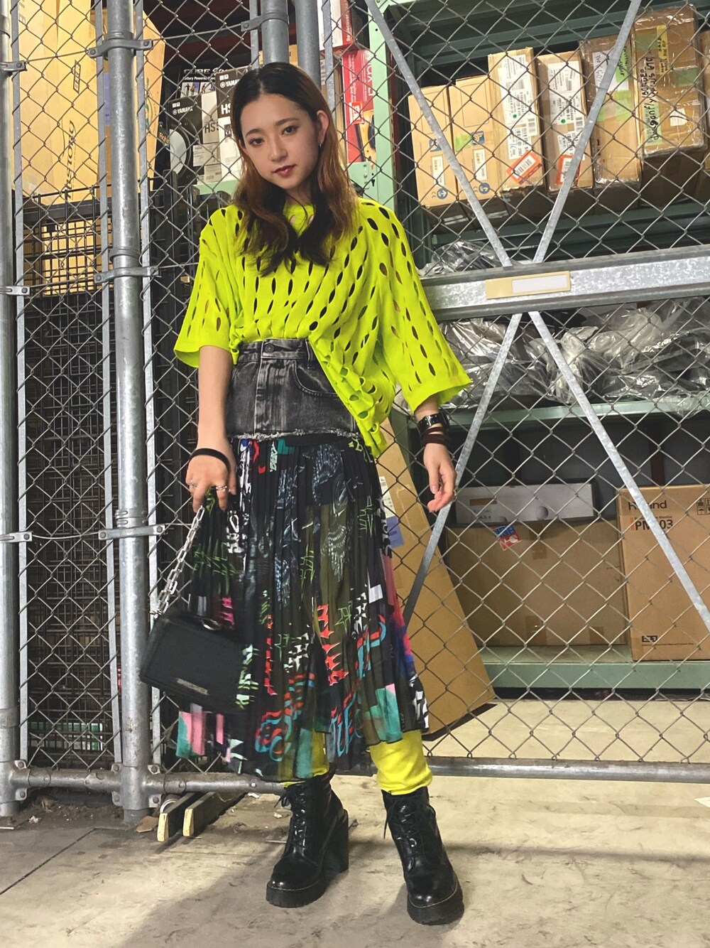 DIESEL（ディーゼル）の「レディース スカート デニム ミックス