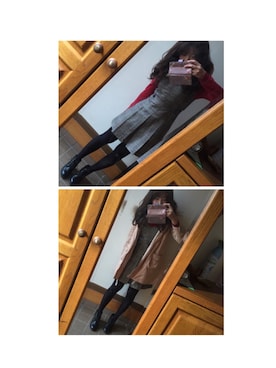 しおりんさん(レディース・159cm)の冬コーディネート