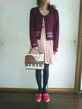 「axes femme（アクシーズファム）のアイテム（その他アウター）」を使った、bluewaverさん（レディース・154cm）の春コーディネート