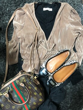 「Marc by Marc Jacobs（マークバイマークジェイコブス）のアイテム（シューズ）」を使った、oekakimanachanさん（レディース・152cm）の冬コーディネート