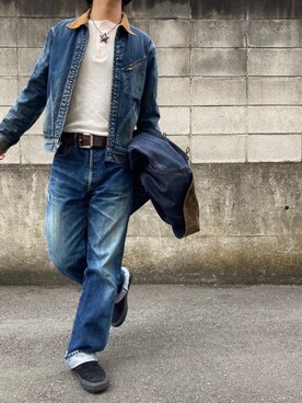 「RRL（ダブル アール エル）のアイテム（ジャケット/アウター）」を使った、R.  さん（メンズ・167cm）の冬コーディネート