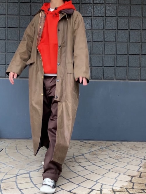 新品★LOEFF 別注<BARBOUR X LOEFF ＞ バーレーライディング LOEFF（ロエフ）の「別注＜BARBOUR（バブアー）＞ Burghley