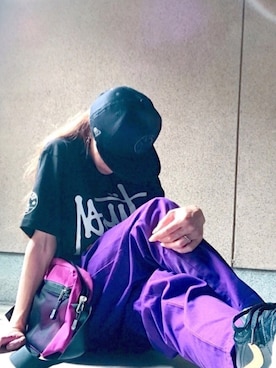 「Marc by Marc Jacobs（マークバイマークジェイコブス）のアイテム（ピアス（両耳用））」を使った、A☆Fさん（レディース・153cm）の夏コーディネート