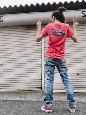 「clear（クリア）のアイテム（アクセサリー）」を使った、A☆Fさん（レディース・153cm）の夏コーディネート