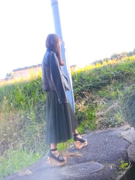 「Jeffrey Campbell（ジェフリーキャンベル）のアイテム（サンダル）」を使った、A☆Fさん（レディース・153cm）の春コーディネート