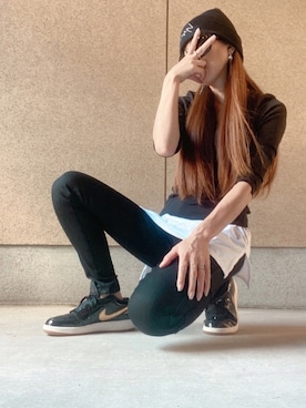 「Marc by Marc Jacobs（マークバイマークジェイコブス）のアイテム（ピアス（両耳用））」を使った、A☆Fさん（レディース・153cm）の秋コーディネート