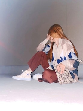 「clear（クリア）のアイテム（アクセサリー）」を使った、A☆Fさん（レディース・153cm）の秋コーディネート