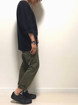 mioさん（レディース・154cm）の秋コーディネート