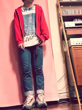 「summer」｜「アイテム（ジャケット/アウター）」を使った、鬼澤駿天【boucle】さん（メンズ・172cm）の夏コーディネート