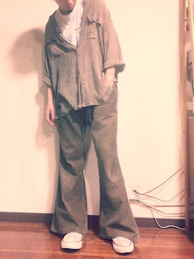 「茶色」｜鬼澤駿天【boucle】さん（メンズ・172cm）の秋コーディネート