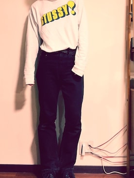 「stussy」｜鬼澤駿天【boucle】さん（メンズ・172cm）の夏コーディネート