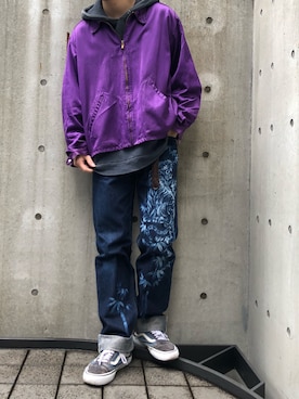 「Levi's」｜鬼澤駿天【boucle】さん（メンズ・172cm）の秋コーディネート