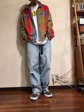 「stussy」｜鬼澤駿天【boucle】さん（メンズ・172cm）の秋コーディネート