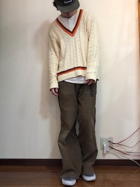 「シンプルおしゃれが好き」｜鬼澤駿天【boucle】さん（メンズ・172cm）の秋コーディネート