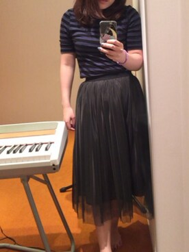 vnonvさん（レディース・159cm）の夏コーディネート