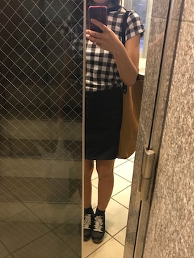 「BAMBI＆FALINE（バンビアンドファリーン）のアイテム」を使った、lalaさん（レディース・157cm）の夏コーディネート