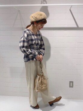 kaniさん（レディース・155cm）の秋コーディネート