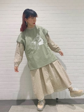 kaniさん（レディース・155cm）の春コーディネート