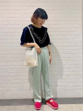 kaniさん（レディース・155cm）の夏コーディネート