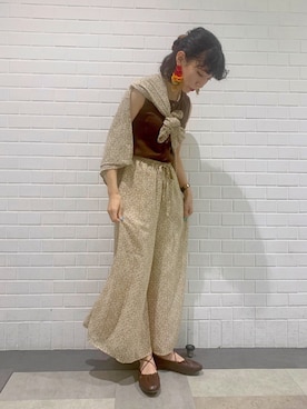 kaniさん（レディース・155cm）の夏コーディネート