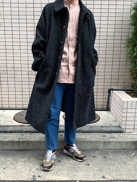 「POLYPLOID（ポリプロイド）のアイテム（ジャケット/アウター）」を使った、Yudaiさん（メンズ・175cm）の春コーディネート