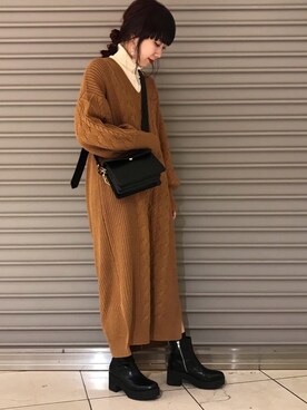 ミユキさん（レディース・158cm）の秋コーディネート