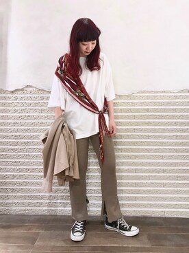 ミユキさん（レディース・158cm）の春コーディネート