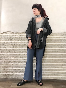「JEANASIS（ジーナシス）のアイテム（財布/小物）」を使った、ミユキさん（レディース・158cm）の春コーディネート