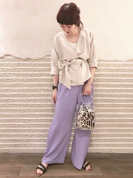 ミユキさん（レディース・158cm）の春コーディネート