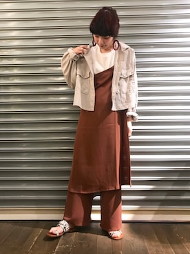 ミユキさん（レディース・158cm）の春コーディネート