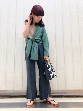 ミユキさん（レディース・157cm）の夏コーディネート