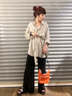 ミユキさん(レディース・158cm)の夏コーディネート